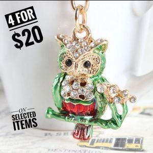Keyring Women  Mini Owl 4 for $20